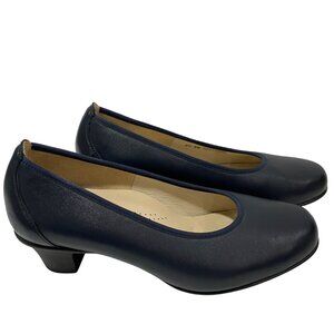 SAS Milano -Womens Navy Leather Pump Size 8.5 NWOT